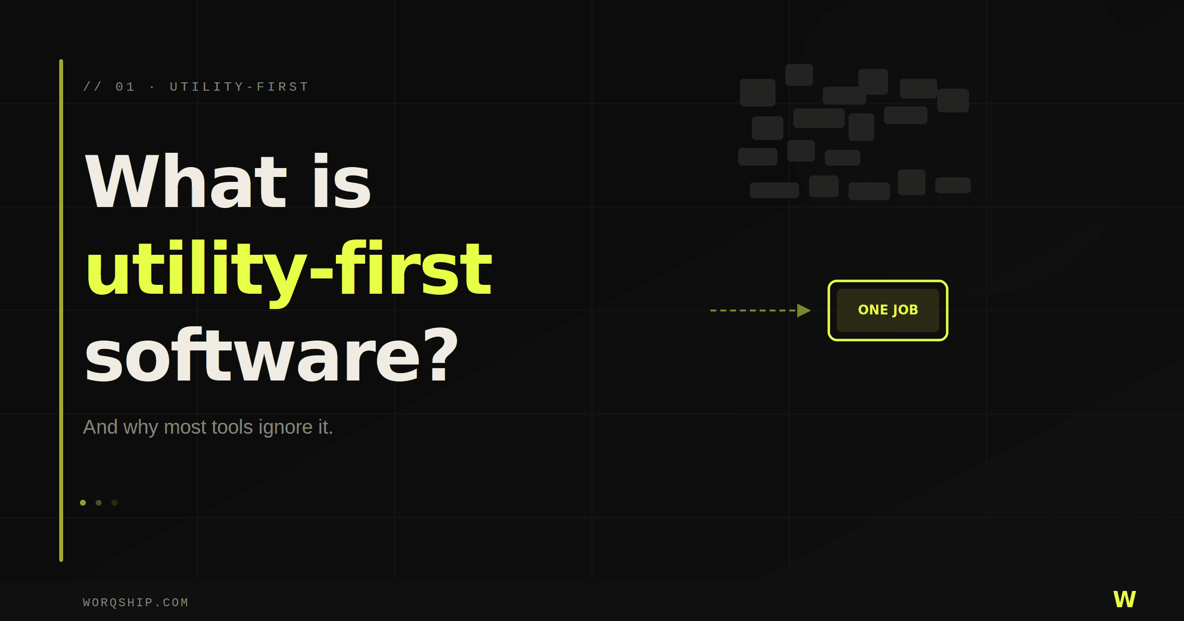 Cover image for: What is utility-first software? (And why most tools ignore it)