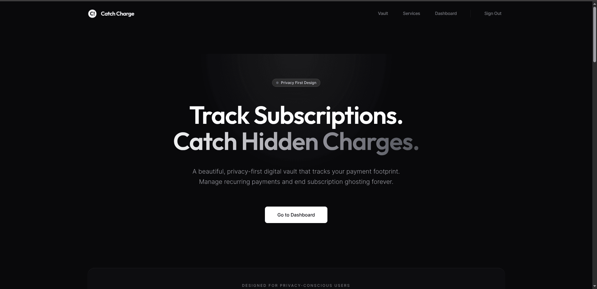 Catch Charge