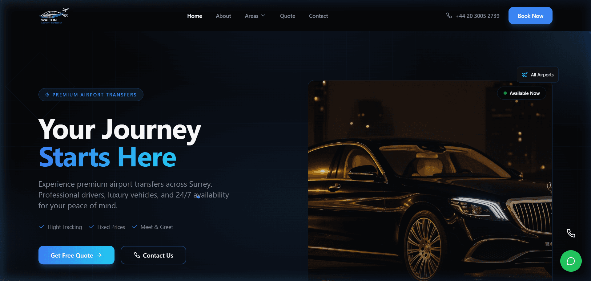 Walton Airport Transfer screenshot